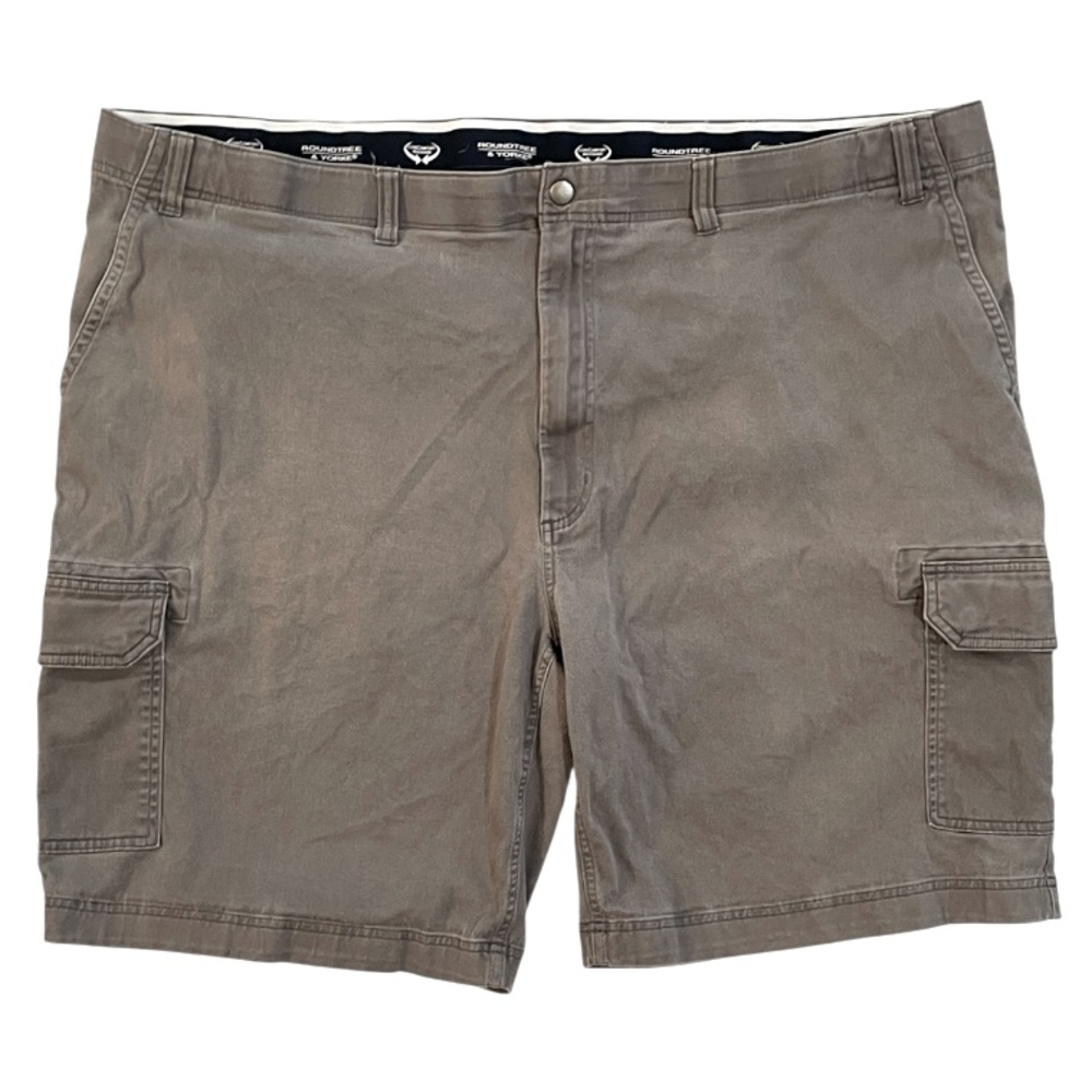 Roundtree & Yorke Men's Cargo Shorts - Grey